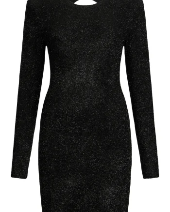 Rochie mini cambrata, Negru