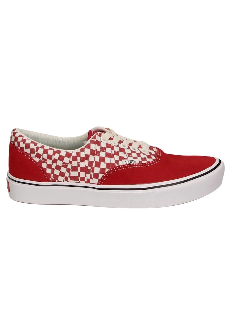 Tenisi unisex,  Piele naturala, Rosu/Ecru, Rosu/Ecru