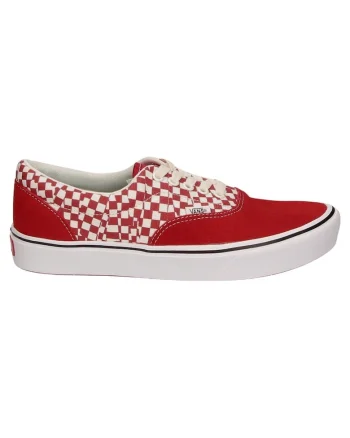 Tenisi unisex,  Piele naturala, Rosu/Ecru, Rosu/Ecru