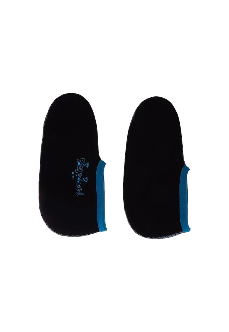 Papuci copii,  Textil, Negru,