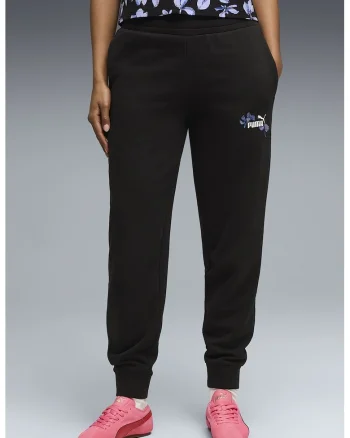 Pantaloni de trening cu buzunare laterale, Negru,