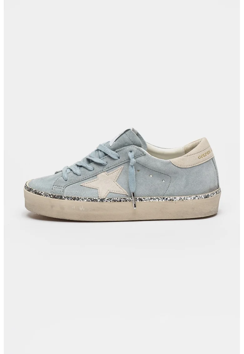 Pantofi sport Hi Star din piele, Albastru lavanda
