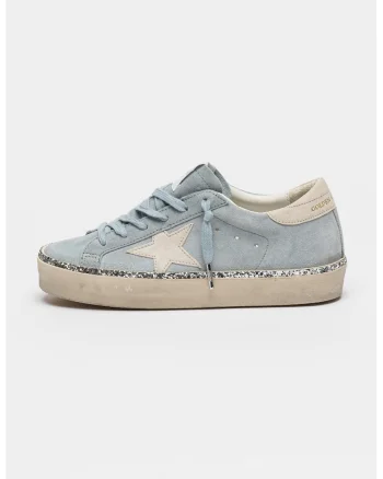 Pantofi sport Hi Star din piele, Albastru lavanda