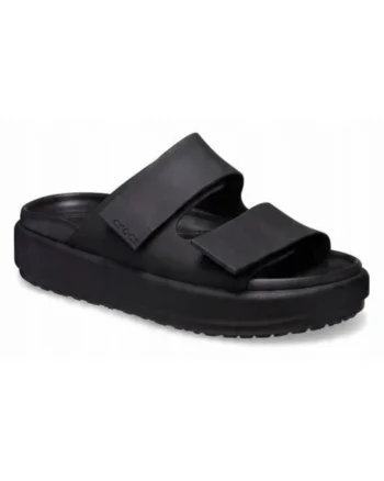 Sandale dama  Brooklyn Luxe, confort maxim, negru, material moale