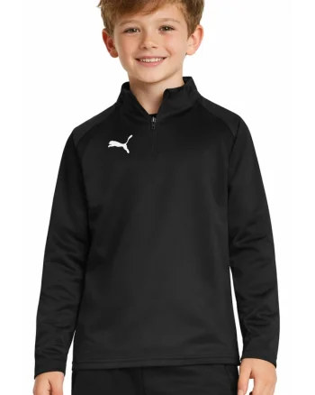 Bluza cu fenta scurta cu fermoar Teamliga