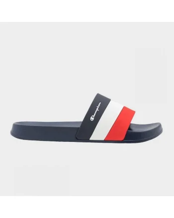 Papuci barbati  All American, sintetic, albastru inchis, talpa 2.5cm, marime