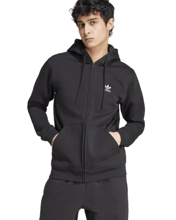 Hanorac regular fit cu fermoar, Alb/Gri antracit