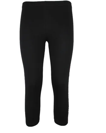 Colanti dama capri 3/4, Lolami model D3680, Negru/Bej