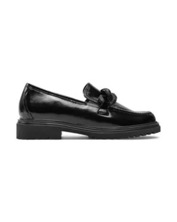 Mocasini dama  52.554.98, negru, textil