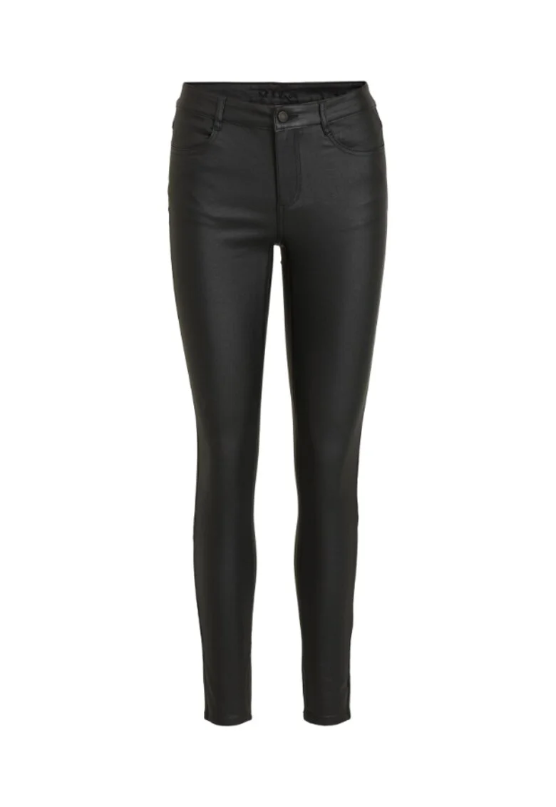 Pantaloni dama,  302587254, Viscoza, Negru