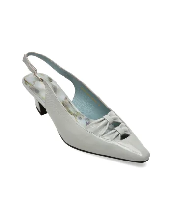 Pantofi eleganti EPICA albastri, 3F3761, din piele naturala lacuita