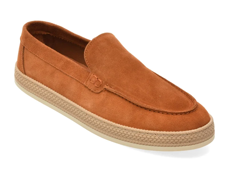 Mocasini ALDO maro, 14351282, din piele intoarsa