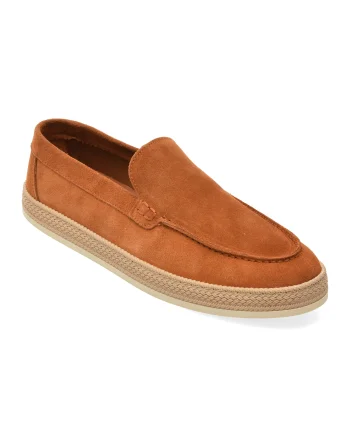 Mocasini ALDO maro, 14351282, din piele intoarsa