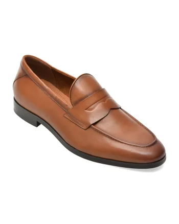 Mocasini eleganti ALDO maro, 14290431, din piele naturala