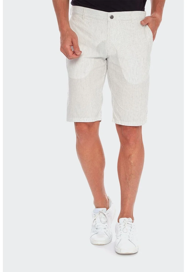 Pantaloni barbati  B-Lucky 5690 alb, Alb