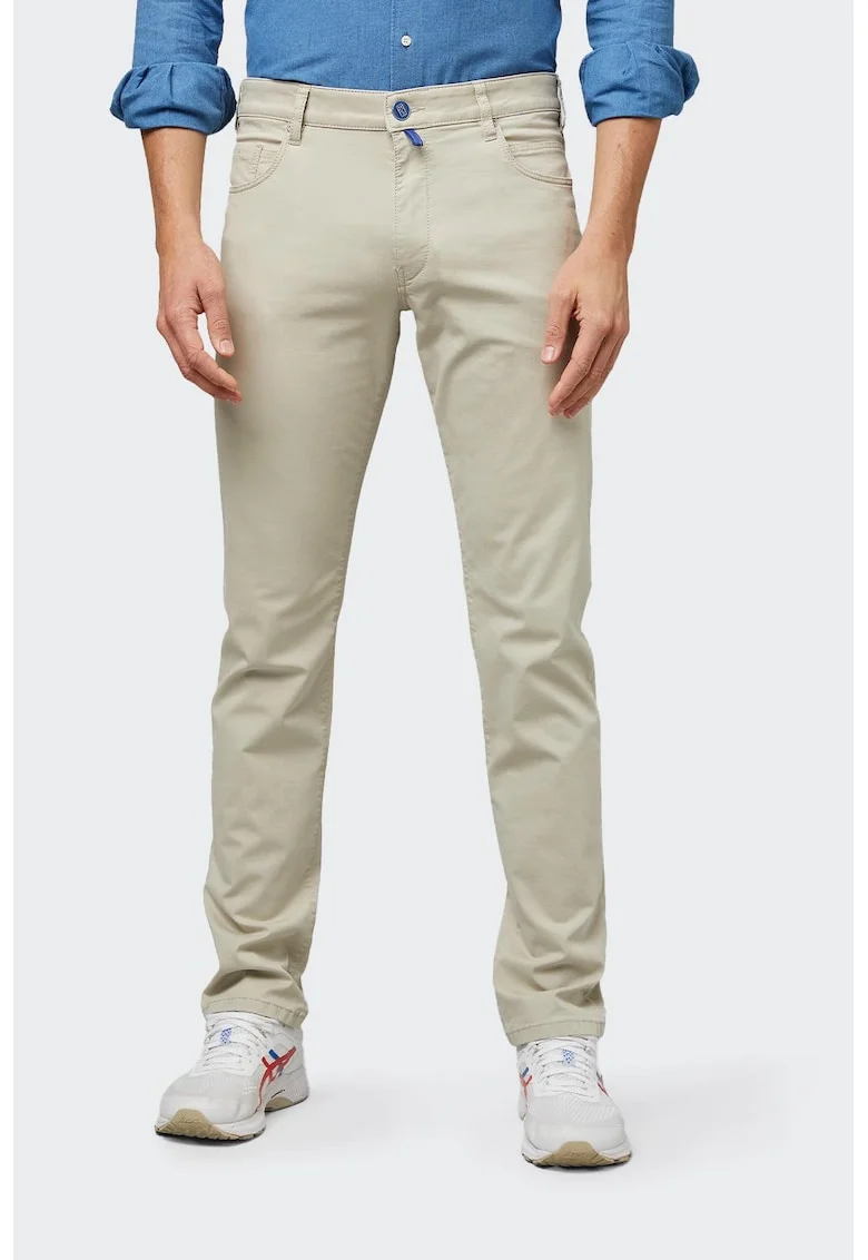 Pantaloni barbati Meyer Slim 6172/32 bej, Bej