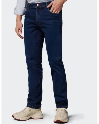 Pantaloni barbati M, 5 by Meyer Regular 6256/17 albastru