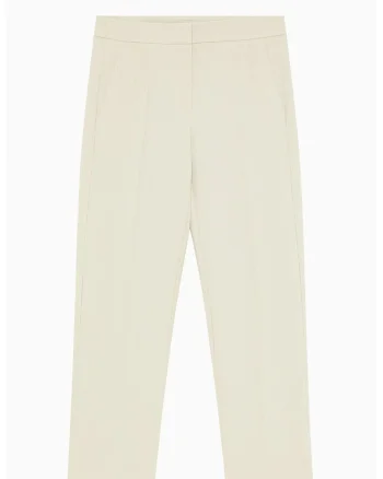 Pantaloni drepti cu drapaje