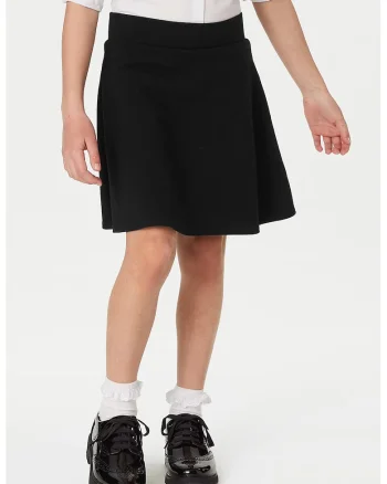 Fusta cu model 2 in 1, Negru