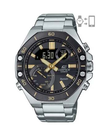 Ceas barbatesc  ECB-10DB-1A9EF Quartz Argintiu