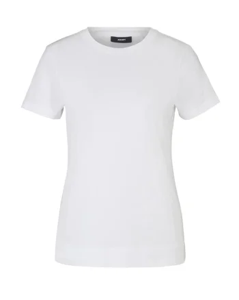 Tricou skinny fit, Alb