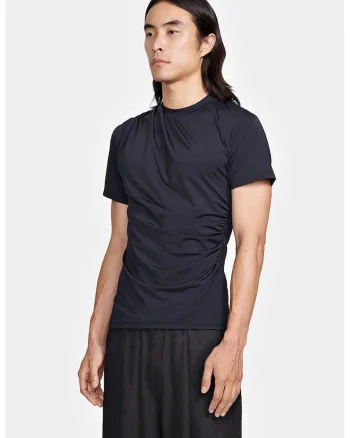 Tricou mulat pe corp, Negru