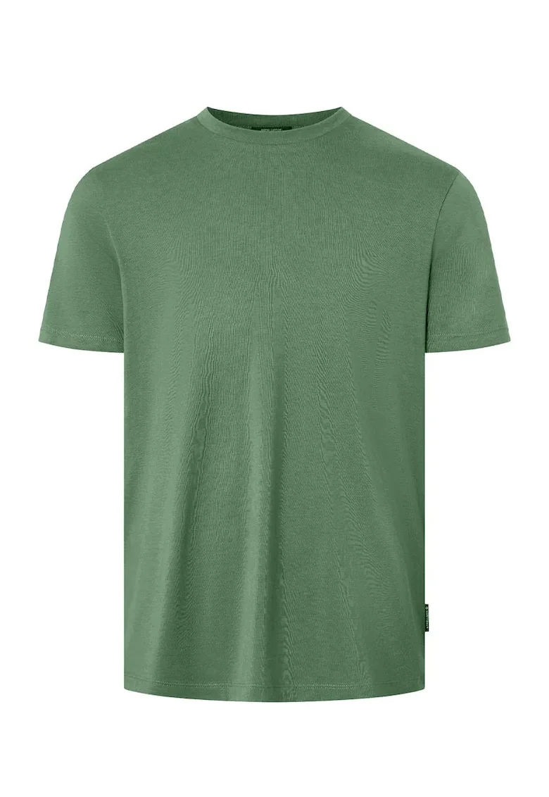 Tricou regular fit cu guler rotund 30035985, Verde
