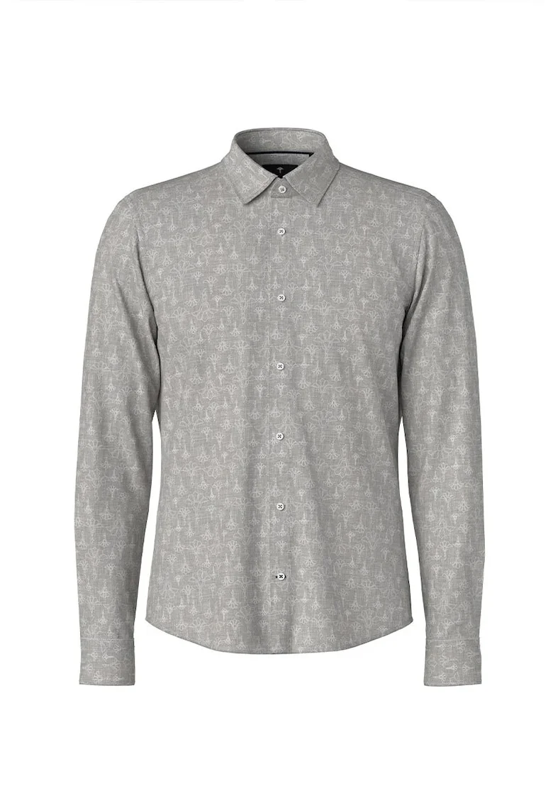 Camașă slim fit, Gri