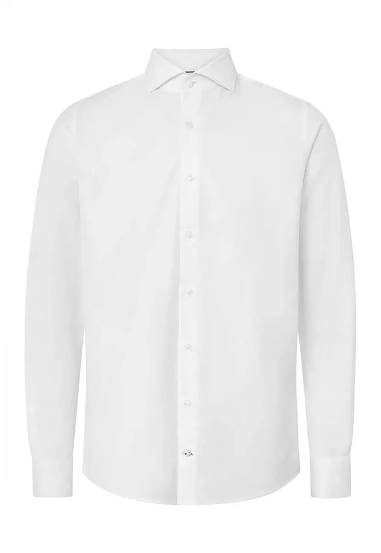 Cămașă slim fit cu mânecă lungă JP2, Alb