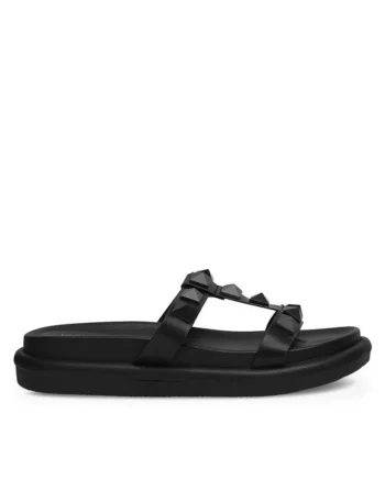 Sandale dama,  590558859816936, Sintetic, Negru