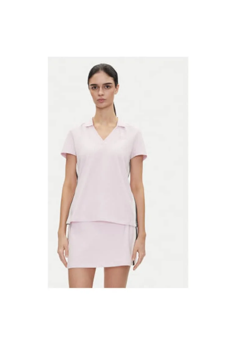 Tricou polo dama  DP5T1212, Bumbac, Roz, Roz