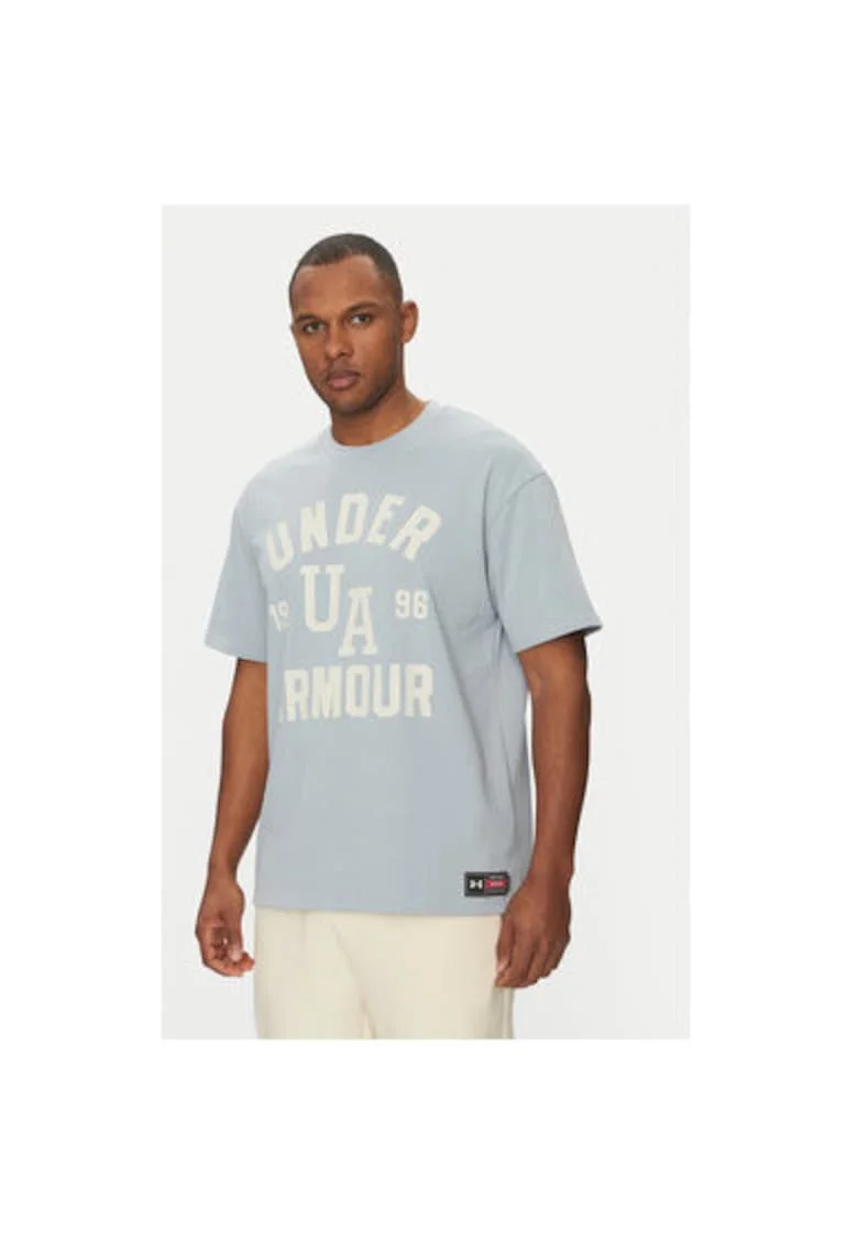Tricou barbati  1390179, Bumbac/Poliester, Albastru deschis, Albastru deschis