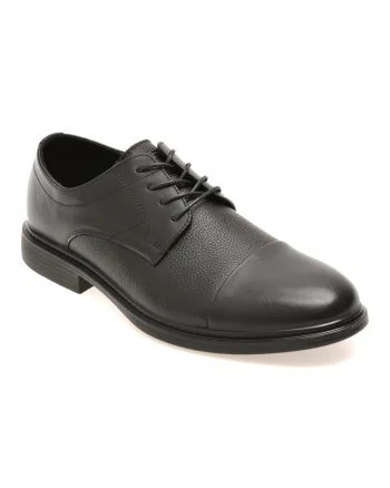 Pantofi eleganti OTTER negri, 5670110, din piele naturala