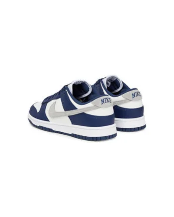 Pantofi sport barbati, FD9749,  Piele ecologica, 44.5 EU, Alb/Bleumarin, Alb/Bleumarin