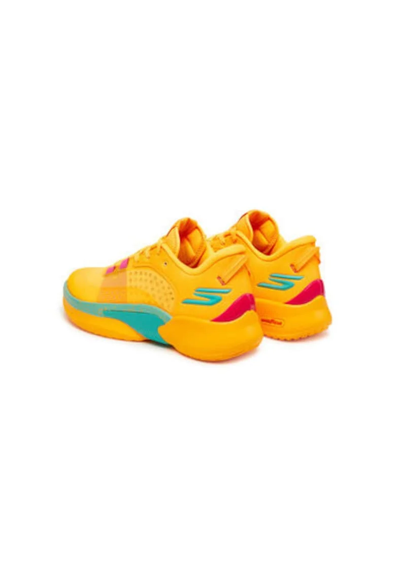 Pantofi sport barbati, 253007,  Textil, Portocaliu, Portocaliu