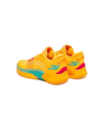 Pantofi sport barbati, 253007,  Textil, Portocaliu, Portocaliu