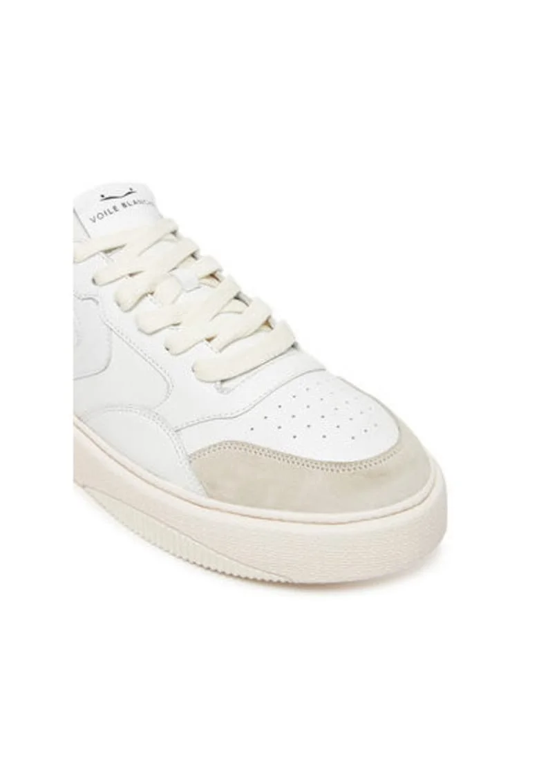 Pantofi sport barbati, 2019250,  Piele naturala, Alb