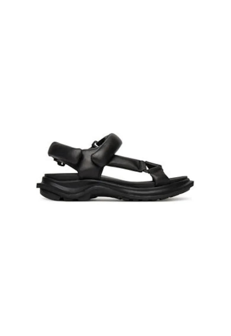 Sandale dama, 82222301001,  Piele naturala, Negru