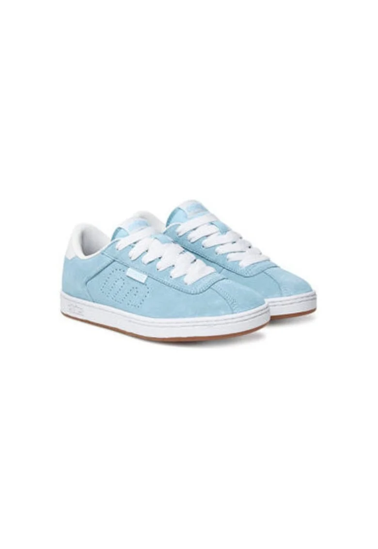 Pantofi sport unisex  4101000334, Piele naturala, Albastru deschis