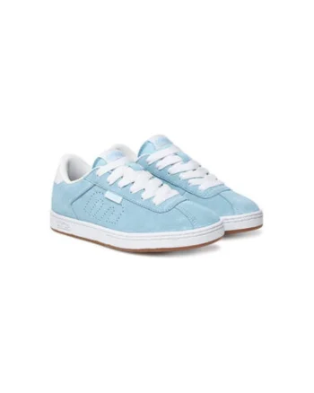 Pantofi sport unisex  4101000334, Piele naturala, Albastru deschis