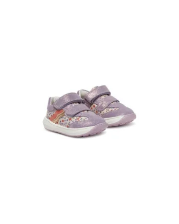 Adidasi fete  7901022, Piele naturala, Mov