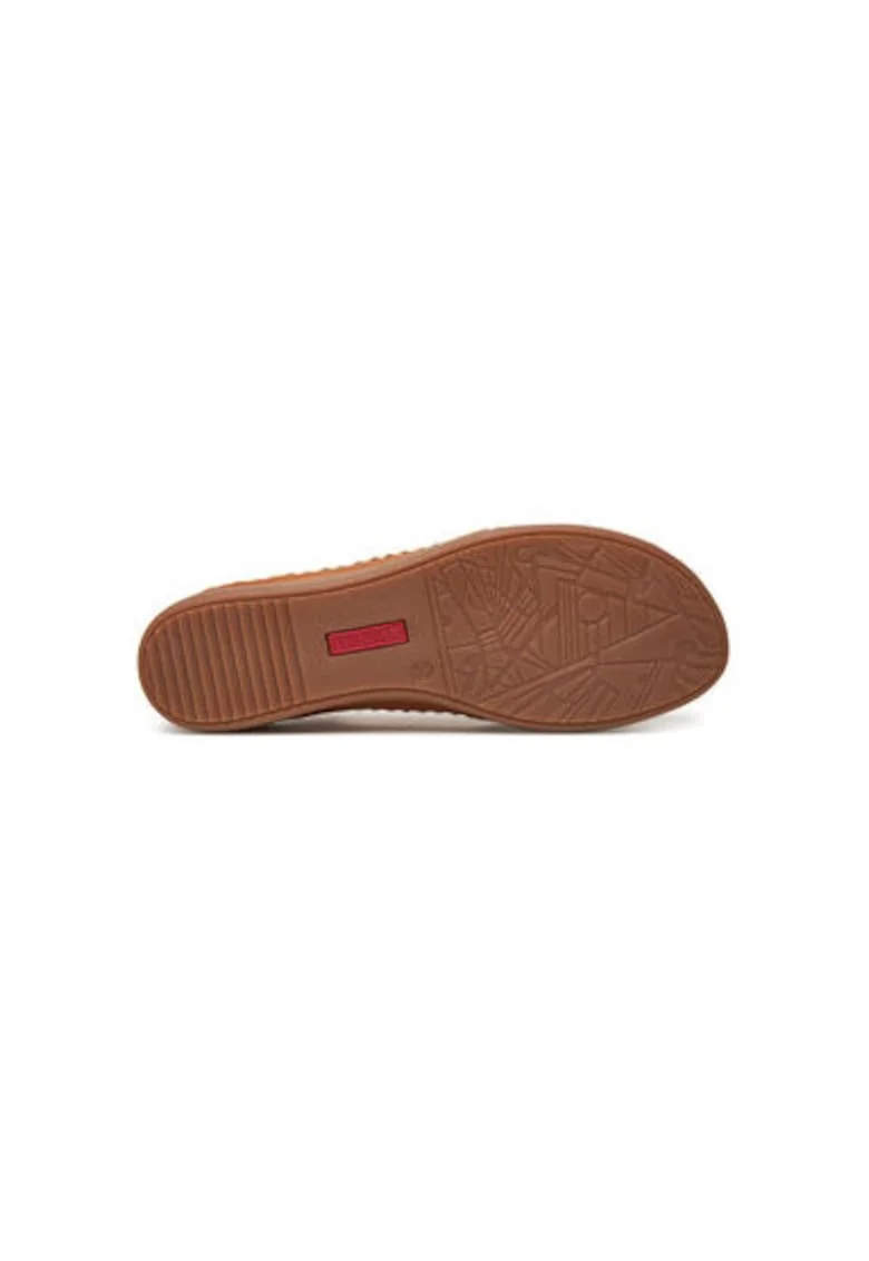 Sandale dama, W8K-0705C1,  Piele naturala, Galben