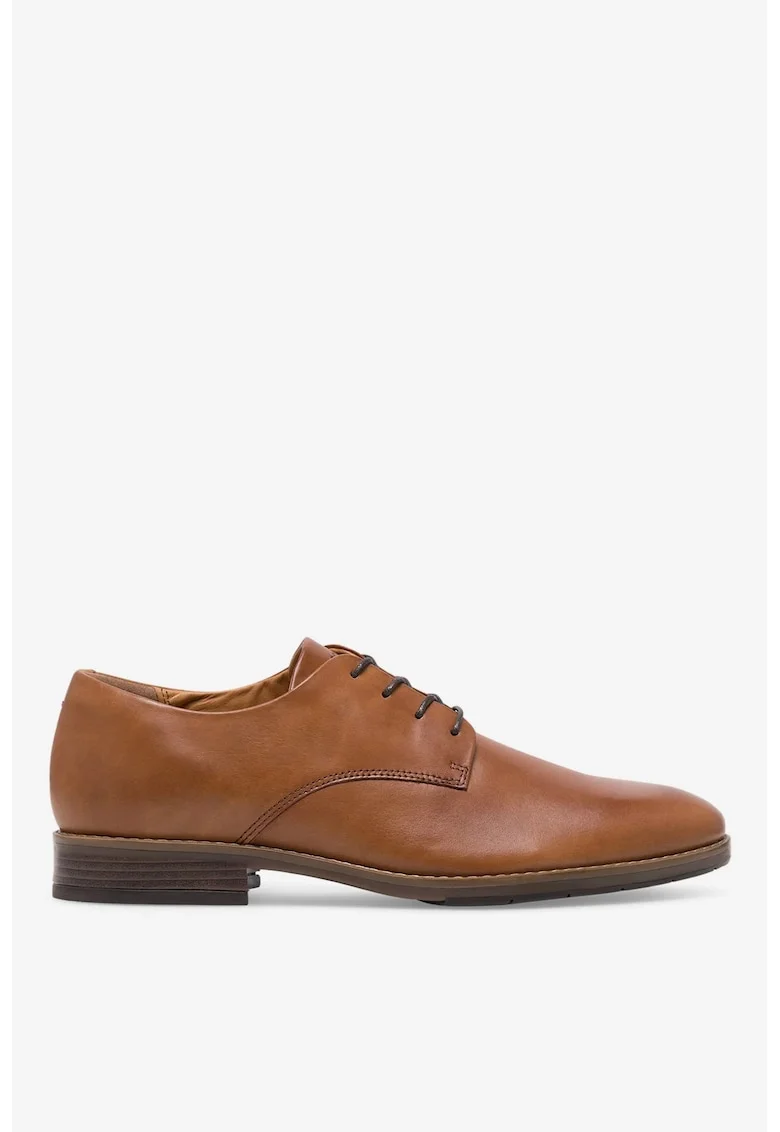 Pantofi barbati  5905588332527, Piele naturala, Maro, Maro