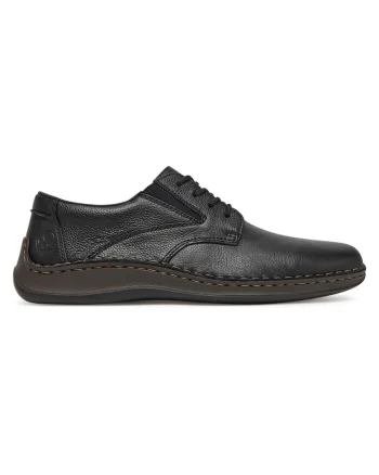Pantofi barbati,  piele naturala, negru, eleganta si confort,