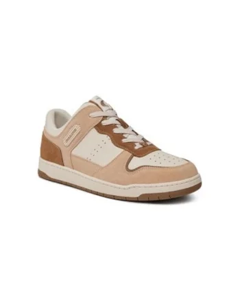 Pantofi sport dama, CR955,  Piele naturala, Bej