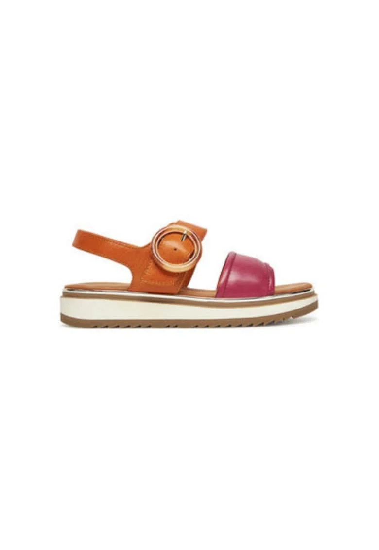 Sandale dama, 2-28501-44,  Piele naturala, Roz