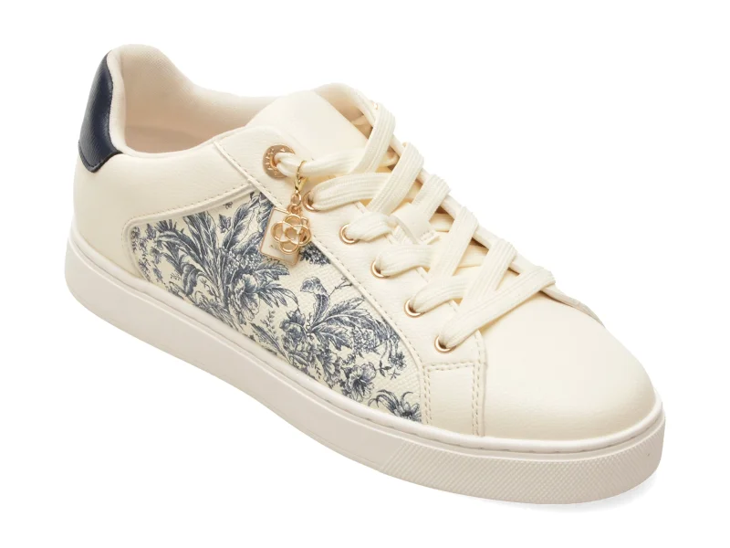 Pantofi sport ALDO albi, ELGATA 107, din piele ecologica