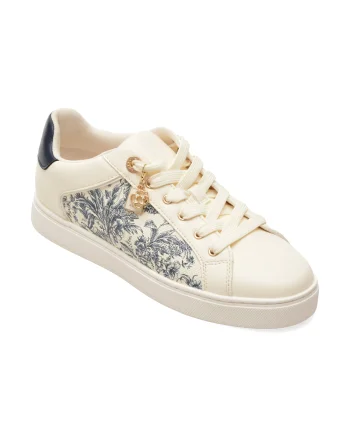 Pantofi sport ALDO albi, ELGATA 107, din piele ecologica
