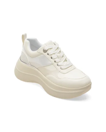 Pantofi sport ALDO albi, ETIENE 100, din piele ecologica