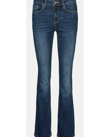 Pantaloni dama  10310511, Bumbac/Bumbac, M-L32 INTL, Bleumarin